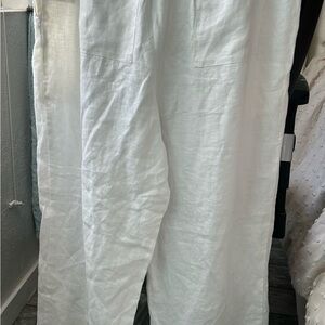 The Drop Women’s White Linen Pants size L